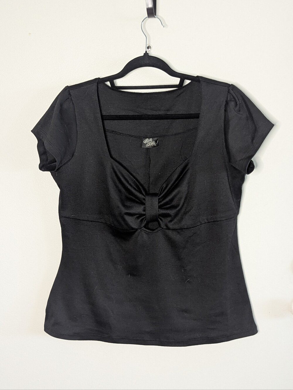 Black Rockabilly Keyhole Top Steady Clothing 1XL Retro Pinup